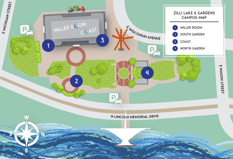 Zilli Lake & Gardens Campus Map